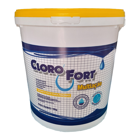 Termolar Aquecimento - Cloro para Piscina 10kg Clorofort Multiação