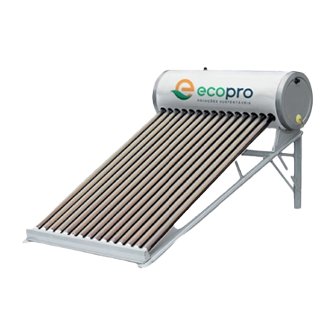 Termolar Aquecimento - Ecopro aquecedor solar acoplado GOLD 08 INOX 304